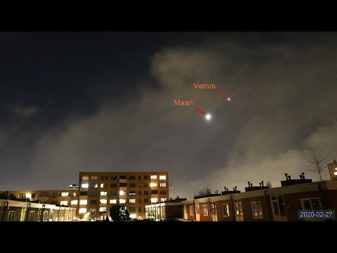 Maan en Venus 2020 02 27
