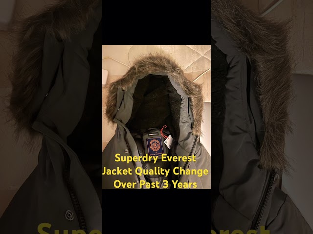 Vídeo relacionado con Superdry Chaqueta Everest Bomber para Hombre, Azul Marino y Cromo., XXL