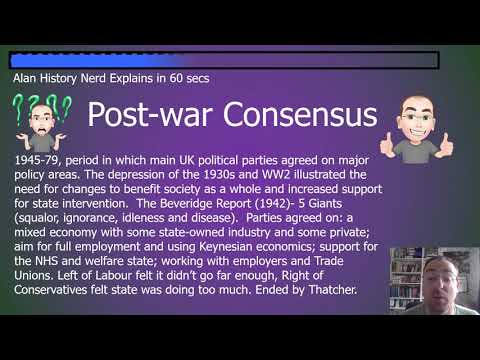 What was the era of consensus?