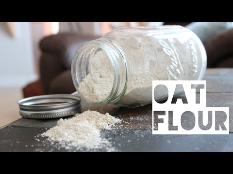 How To Make Oat Flour | You'll NEVER Need To Buy Oat Flour Again