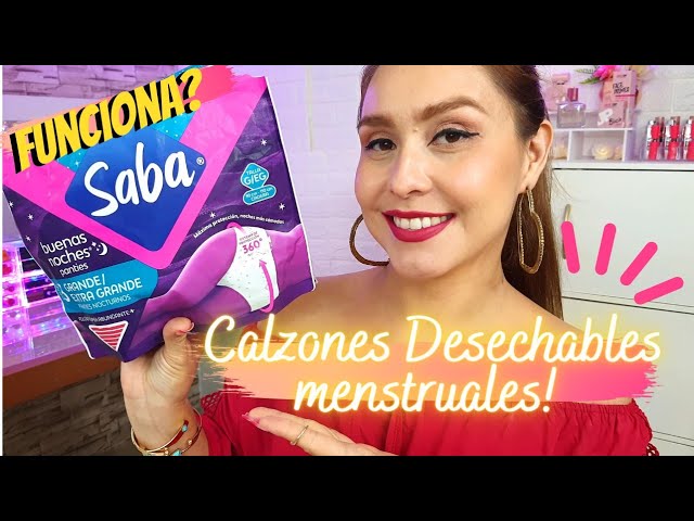 Vídeo relacionado con Carer Lote de 2 Bragas para Incontinencia Femenina de Alta Absorción Ropa Interior para la Menstruación con Protección Día y Noche Calzones Menstruales Protectores 50 ml a 100 ml Talla L