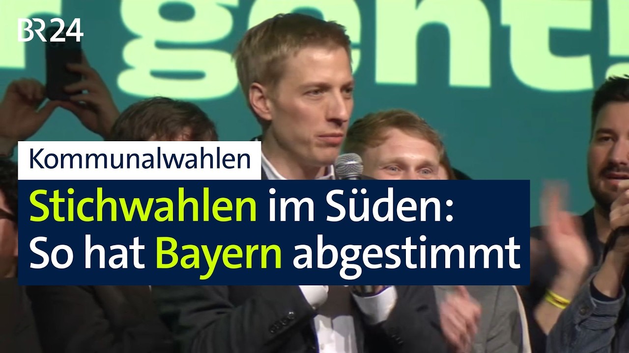Stichwahlen im Süden: So hat Bayern abgestimmt | BR24