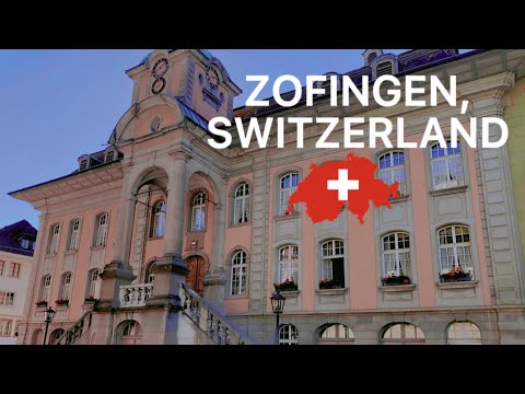 Zofingen, Switzerland 🇨🇭- Old Town Walking Tour