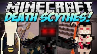 Minecraft | DEATH SCYTHES! (Become the GRIM REAPER!) | Mod Showcase