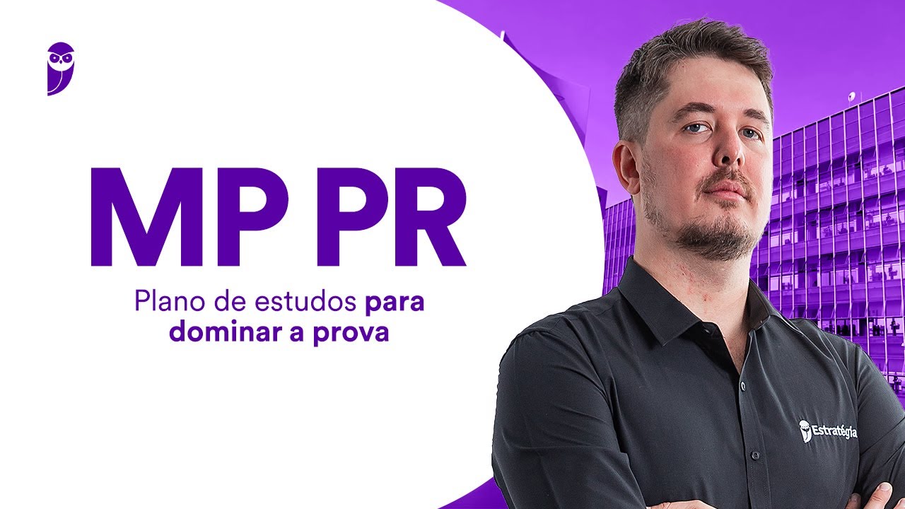 Concurso MP PR: Plano de estudos para dominar a prova