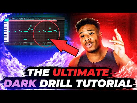 The ULTIMATE DARK  UK / NY Drill Beat Tutorial *step by step* | FL Studio 21