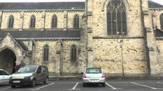 preview picture of video 'Driving Along Rue du Cleumeur D11, 22160 Callac, Brittany, France 24th August 2014'