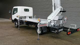 Nissan Cabstar 35.12 NT 400 - Multitel MX 250 - 25 Meter - 8 Pieces! bucket truck for sale image 4 Nissan Cabstar 35.12 NT 400 - Multitel MX 250 - 25 Meter - 8 Pieces! bucket truck image 4