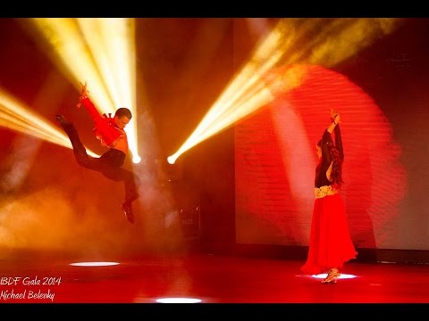 Artyom Liaskovsky & Liana Odikadze NEW YEAR 2015 Pasodoble(show)