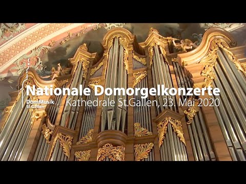 Domorgelkonzert mit Vincent Thévenaz, 23. Mai 2020