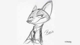 How to Draw Nick Wilde - Zootopia in Theatres Now!