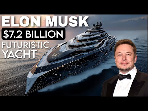 Inside Elon Musk’s $7.2B Lamborghini-Inspired Mega Yacht! Will leave you speechless!!!