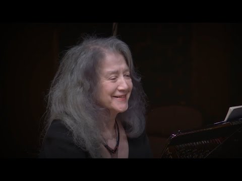 Martha Argerich / Evgeni Bozhanov ~ Mozart Sonata for two Pianos D major KV 448