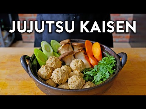 Seasoning a Donabe and Cooking Jujutsu Kaisen's Chicken Meatball Hot Pot — Then Turning the Leftover Broth Into Ramen