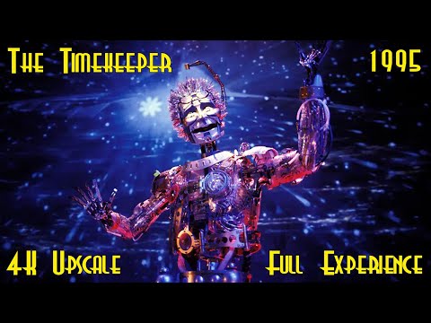 The Timekeeper Full Attraction 1995, 4K Upscale - w/Robin Williams - Tomorrowland, Walt Disney World