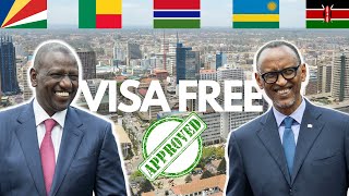 5 African Countries that EVERY AFRICAN can visit WITHOUT A VISA