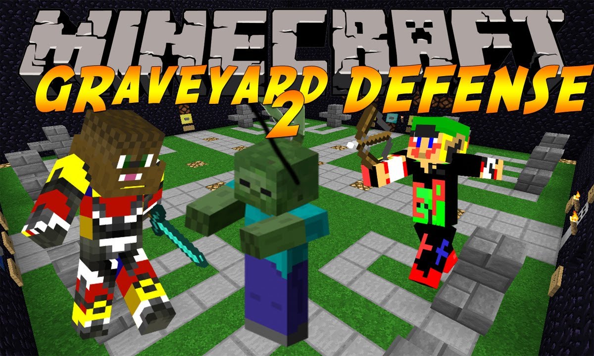 Minecrat Map: Graveyard Defense 2