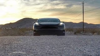 Going AIRBORNE in a Tesla Model 3!