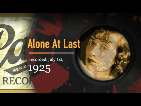:: 31 :: The Lee Morse Discography :: "Alone At Last" : Pathé 1925