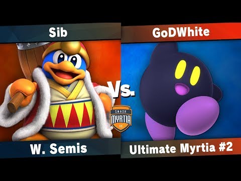 [Ultimate Myrtia #2] Sib(DDD) VS GoDWhite(Kirby) Winners Semifinals