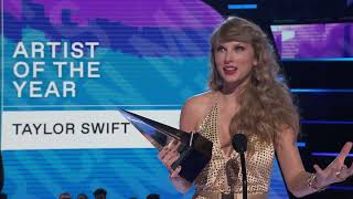Taylor Swift Wins Artist of the Year | AMAs 2022