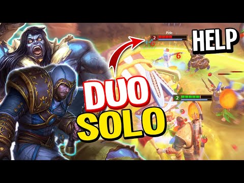 WE BROUGHT THE DUO LANE TO SOLO LANE IN SMITE!