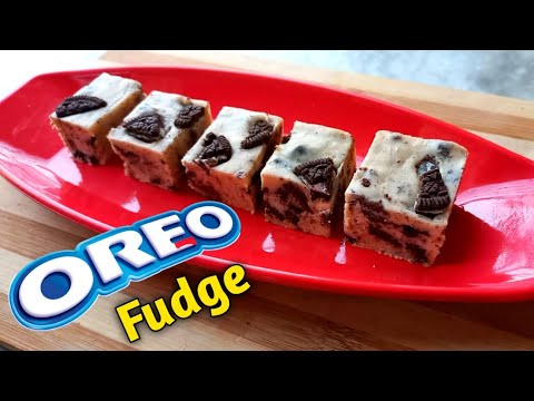 White Chocolate Fudge | Cream & Cookie Fudge | Oreo Fudge | Raksha Bandhan Special Sweets