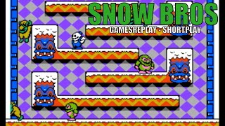 [Nintendo NES] SNOW BROS (capcom)