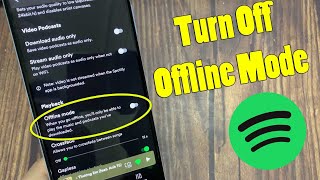 How to Turn Off Offline Mode on Spotify 2023