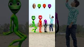 green red, purple & black alien vs Me correct headmatching new game magical video | #viral #vfx