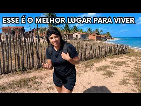 Essa PRAIA DO NORDESTE quase ninguém conhece e é um PARAÍSO para quem VIVE aqui...
