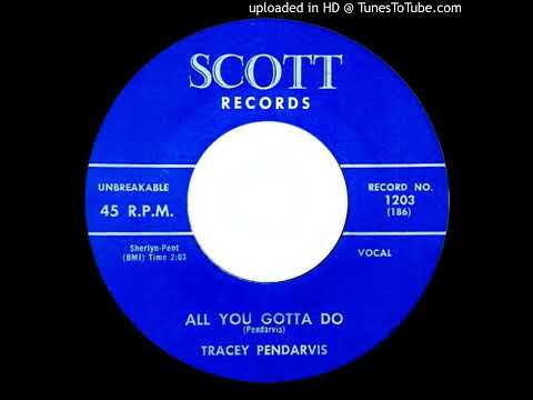Tracey Pendarvis - All You Gotta Do