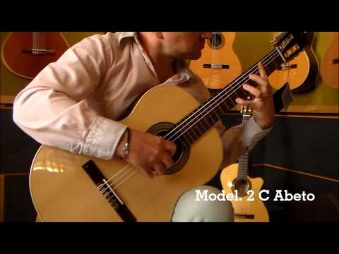 Test of the Alhambra guitar 2 C model