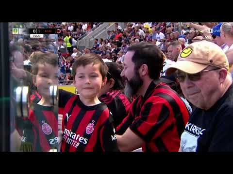 Leeds United 0 AC Milan 1 Aviva Stadium Dublin