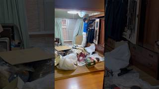どんどん片付く！プロの黙々お片付けルーティン大公開 #shorts #実家じまい #不用品回収