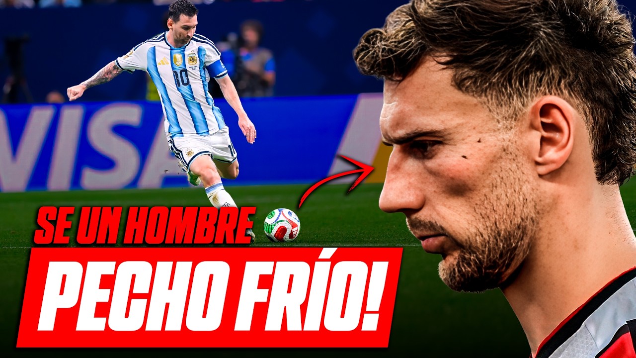 ¡PECHO FRÍO! ¡MESSI FALLA los PENALES!