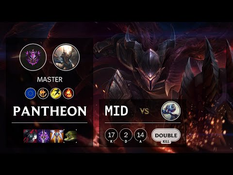 Pantheon Mid vs Fizz - EUW Master Patch 10.21