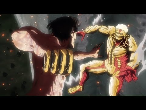 Reiner y Bertholdt se transforman [Español/Castellano/España]