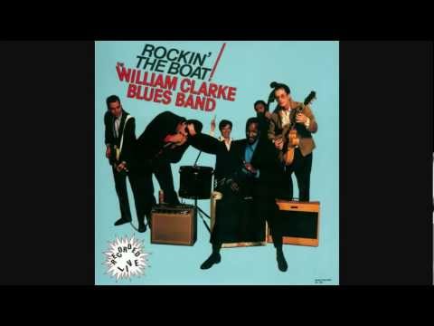 THE WILLIAM CLARKE BLUES BAND ~ deal the cards ~ recorded live 1987.
