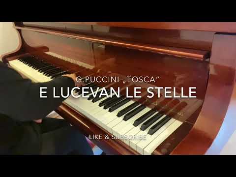 G.Puccini Tosca „E lucevan le stelle“ Piano accompaniment