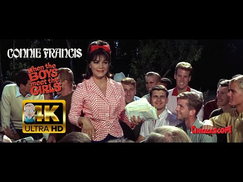 Connie Francis - Mail Call ⭐UHD⭐ (1965) AI 4K Enhanced Stabilized