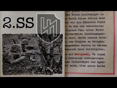 2nd SS PzD Das Reich Original War Diary Pt 6 - Regiment der Führer Breaching the Stalin Line, Hauser