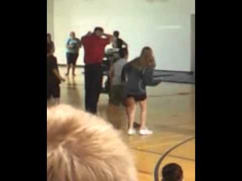 Mr. Lynd dancing to crank dat