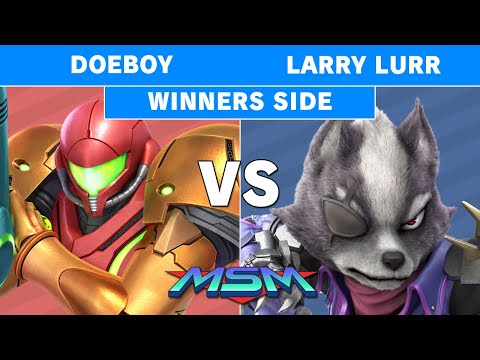 MSM 227 - Doeboy (Samus) Vs Larry Lurr (Wolf) Winners Pools - Smash Ultimate