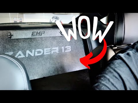 This New Mustang Rear Seat Delete is AMAZING and does it all!! *EMP Parts