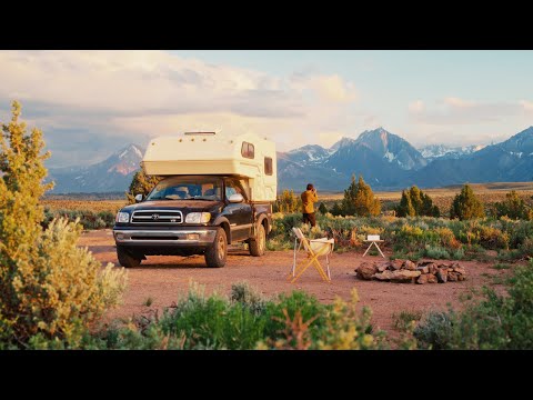 living in my truck camper | from big sur to yosemite to the eastern sierras