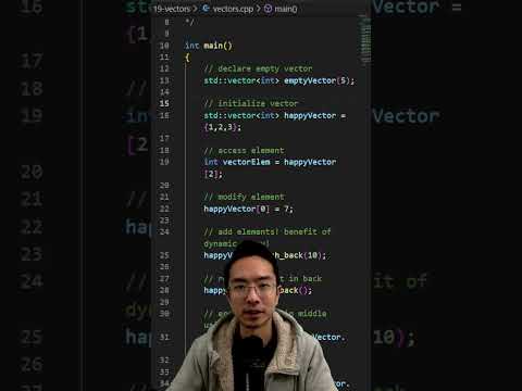 C++ Vectors