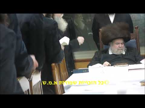 "Ki Nicham Hashem Tzion" With Belzer Rebbe Motzei Shabbos Chazon 5783 In Telz-Stone