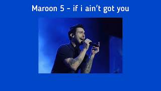 [thaisub] if i ain&#39;t got you (Live) - Maroon 5