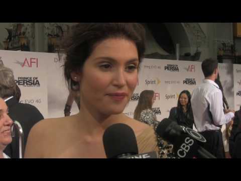 Gemma Arterton on the carpet of Prince of Persia